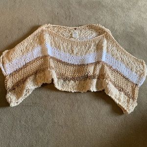 We the free sweater knitted crop